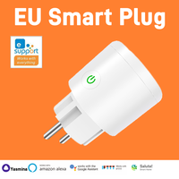 eWelink Zigbee Smart Socket EU16A/20A Wifi Smart Plug With Power Monitoring APP Remote Control Google Assistant Alexa Salute
