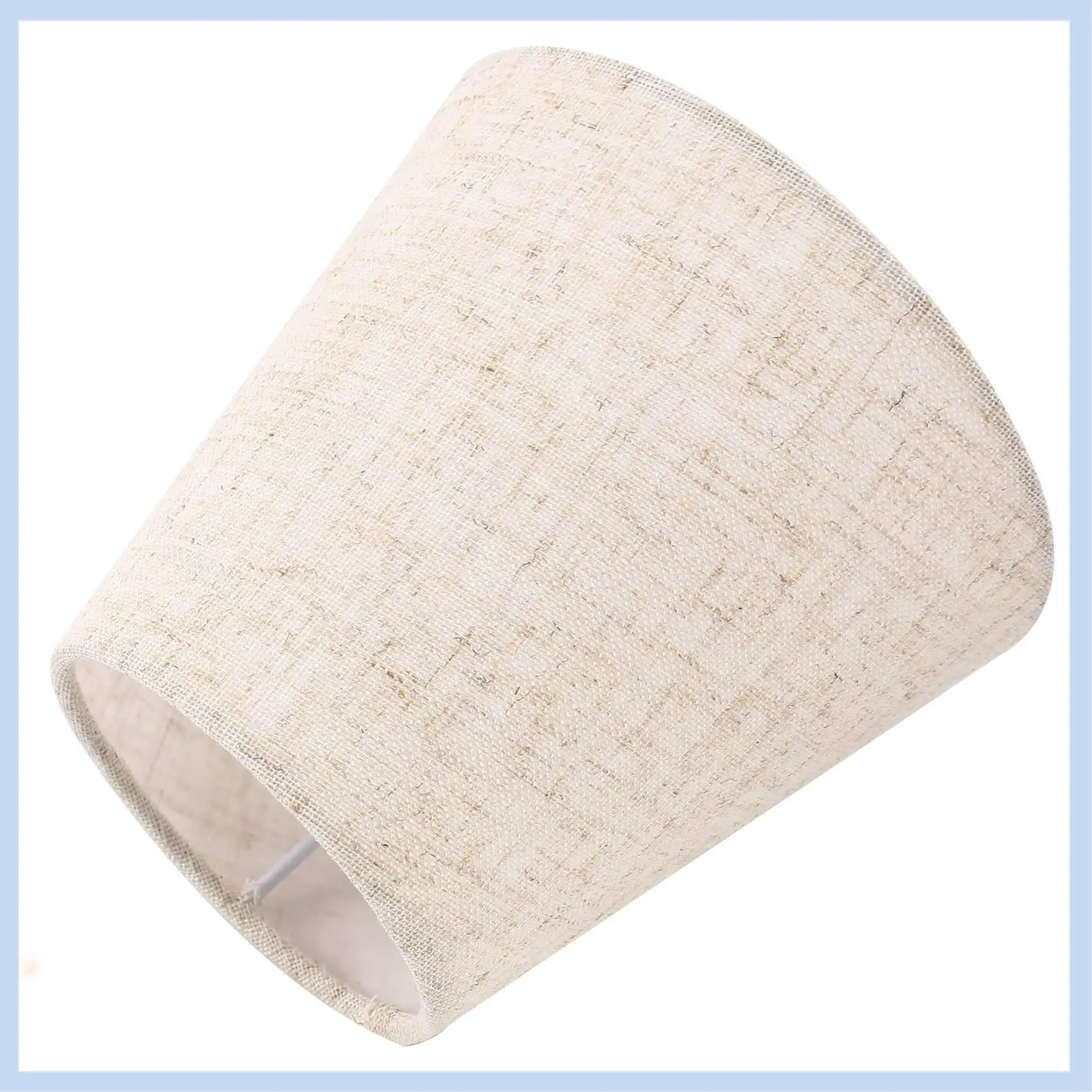 

MLGB-2Pcs Small Lamp Shade Cloth Lamp Cover Chandelier Lamp Dust Cover Fabric Lamp Accessory For Table Lamp And Floor Light