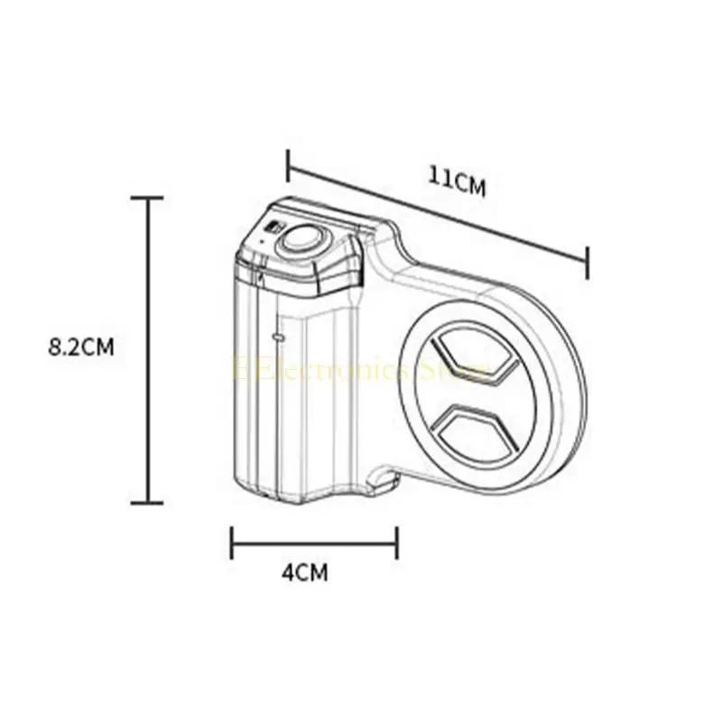 

B03C Handheld Phone Selfie Booster Magnetic Wireless Camera Grip Remote Control Phone Shutter Hand Grip for 16 15 14