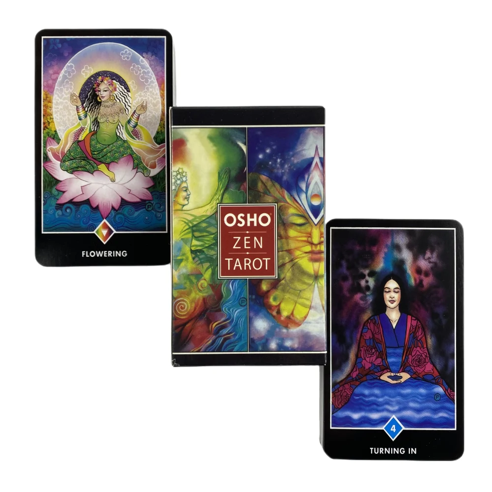 Osho Zen Tarot Cards A 79 Deck Oracle English Visions Divination Edition Borad Playing Games