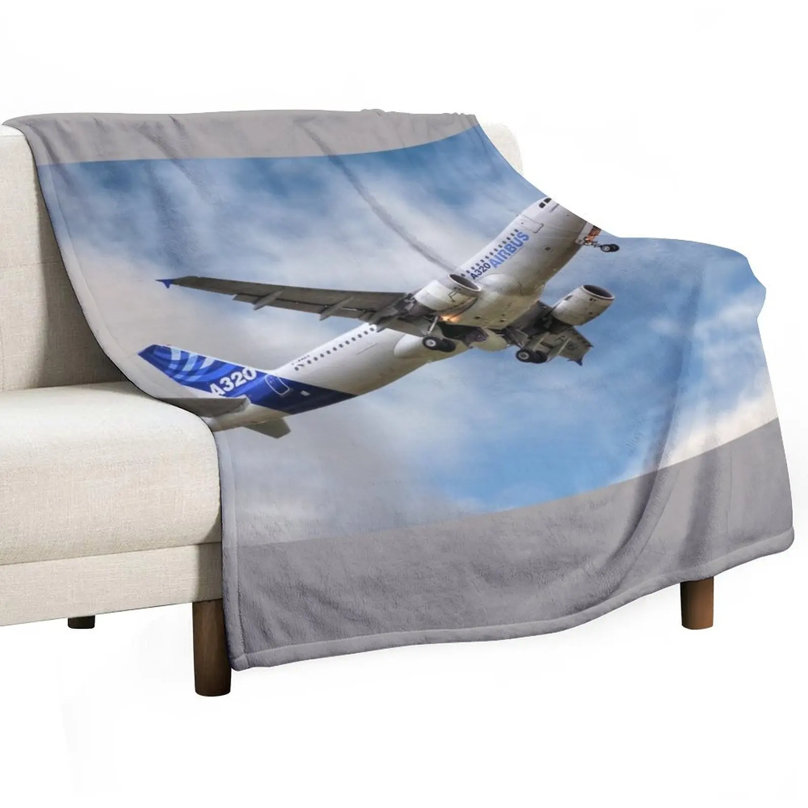 Airbus A320 Throw Blanket Thermal Comforter warm for winter Blankets