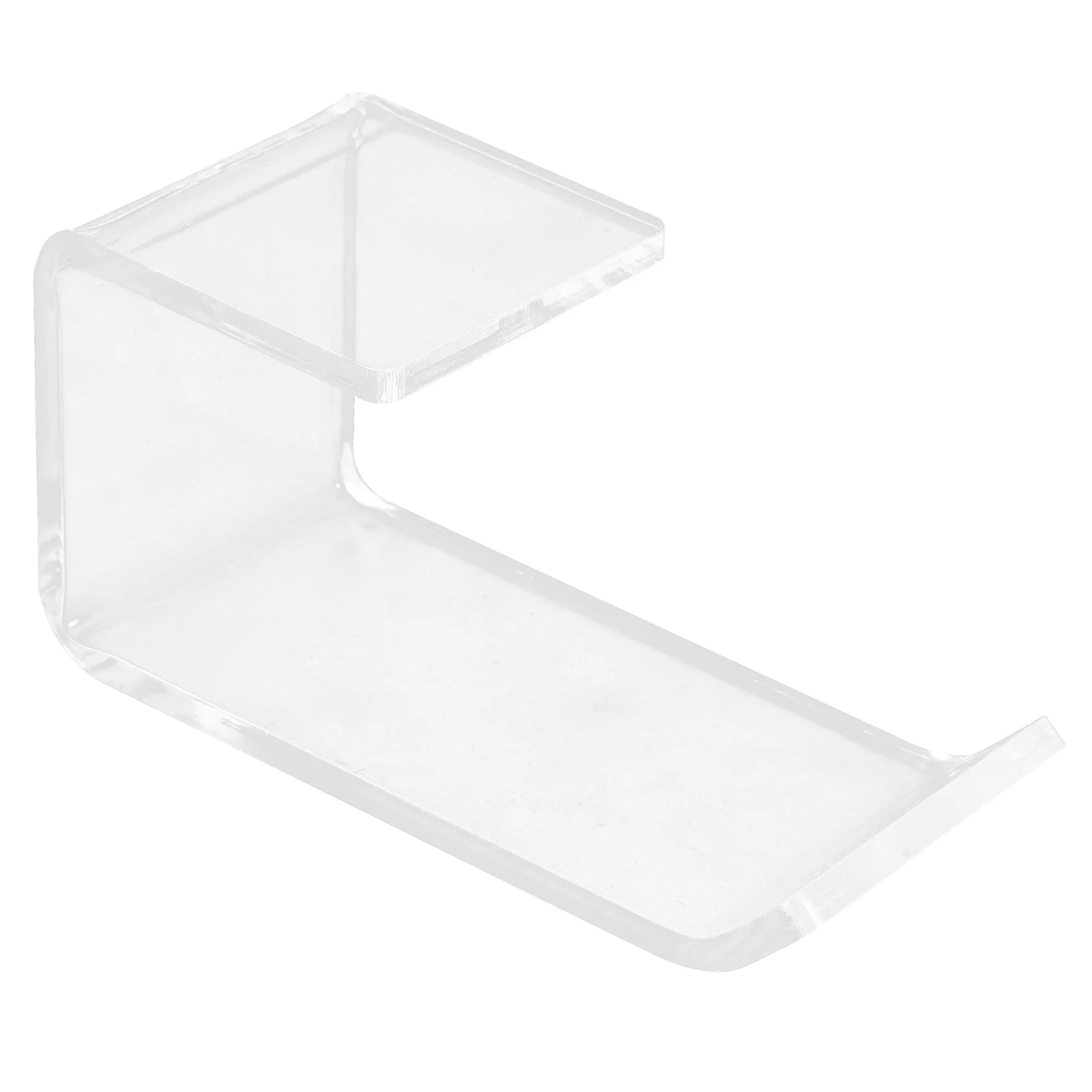 

Headphone Display Stand Ushaped Holder Wall Mount Rack Transparent Hook Desk Accessory Durable Material Multifunctional Design
