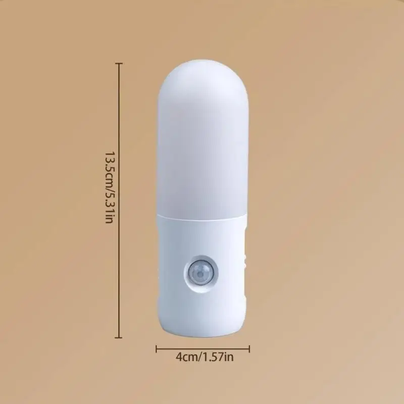 

E1PC USB Rechargeable Motion Night Light Suitable for Versatile Home Lighting