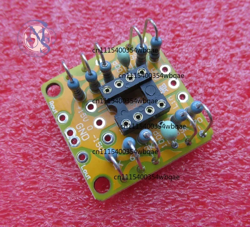 ZOCI-FOR-Dual OP AMP Preamp Board DC Amplification PCB NE5532 OPA2134 OPA2604 AD826, Replacement Parts