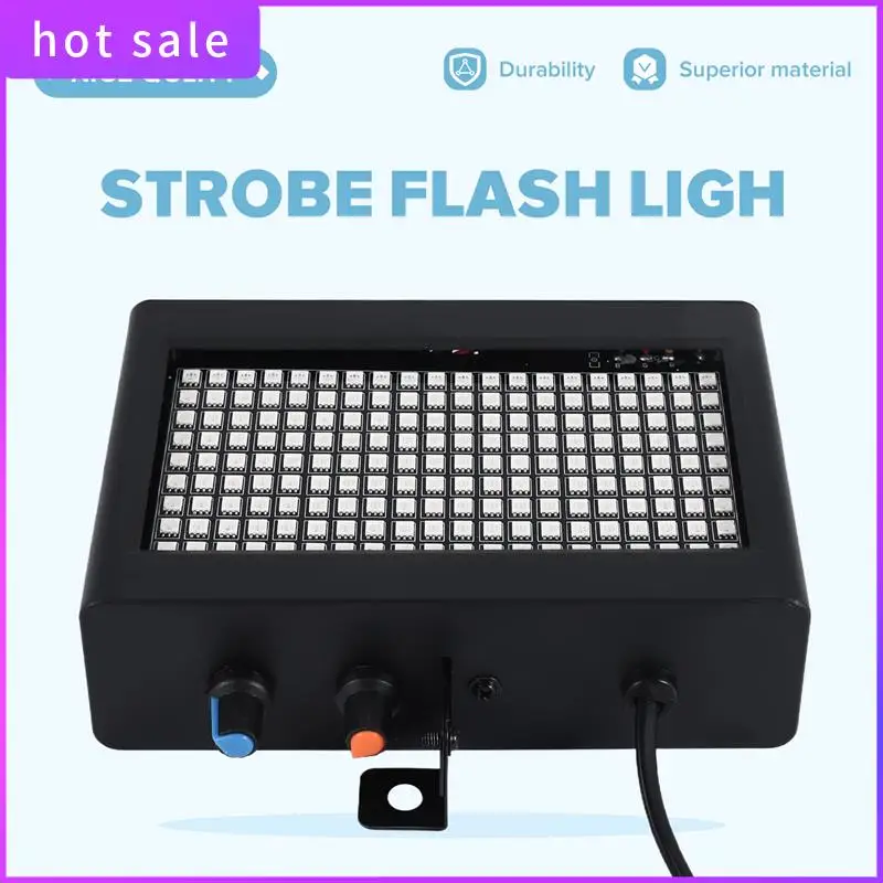 

A26I-180 Leds Strobe Flash Light Portable 35W Rgb Remote Sound Control Strobe Speed Adjustable For Stage Disco Bar Party Club(Eu