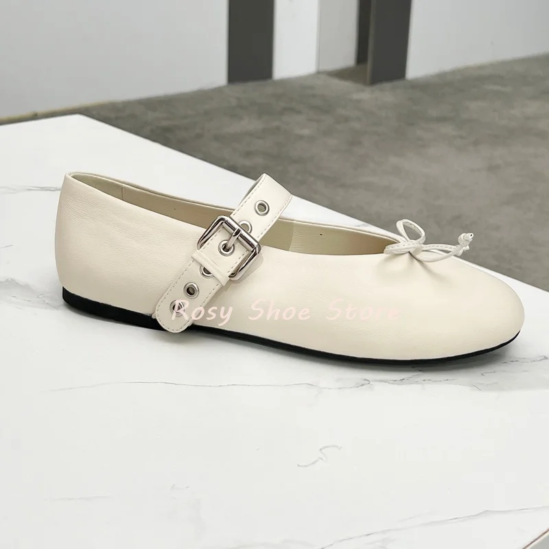 

Женские балетки во французском стиле с бантом, новые, из мягкой овчины, на каждый день, комфортные, дизайнерские