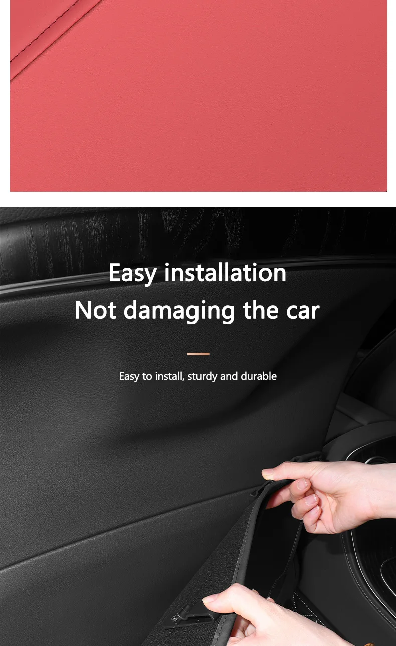 Aston Martin Anti-Kick Mat - Ruime opbergzakken voor flessen en telefoons