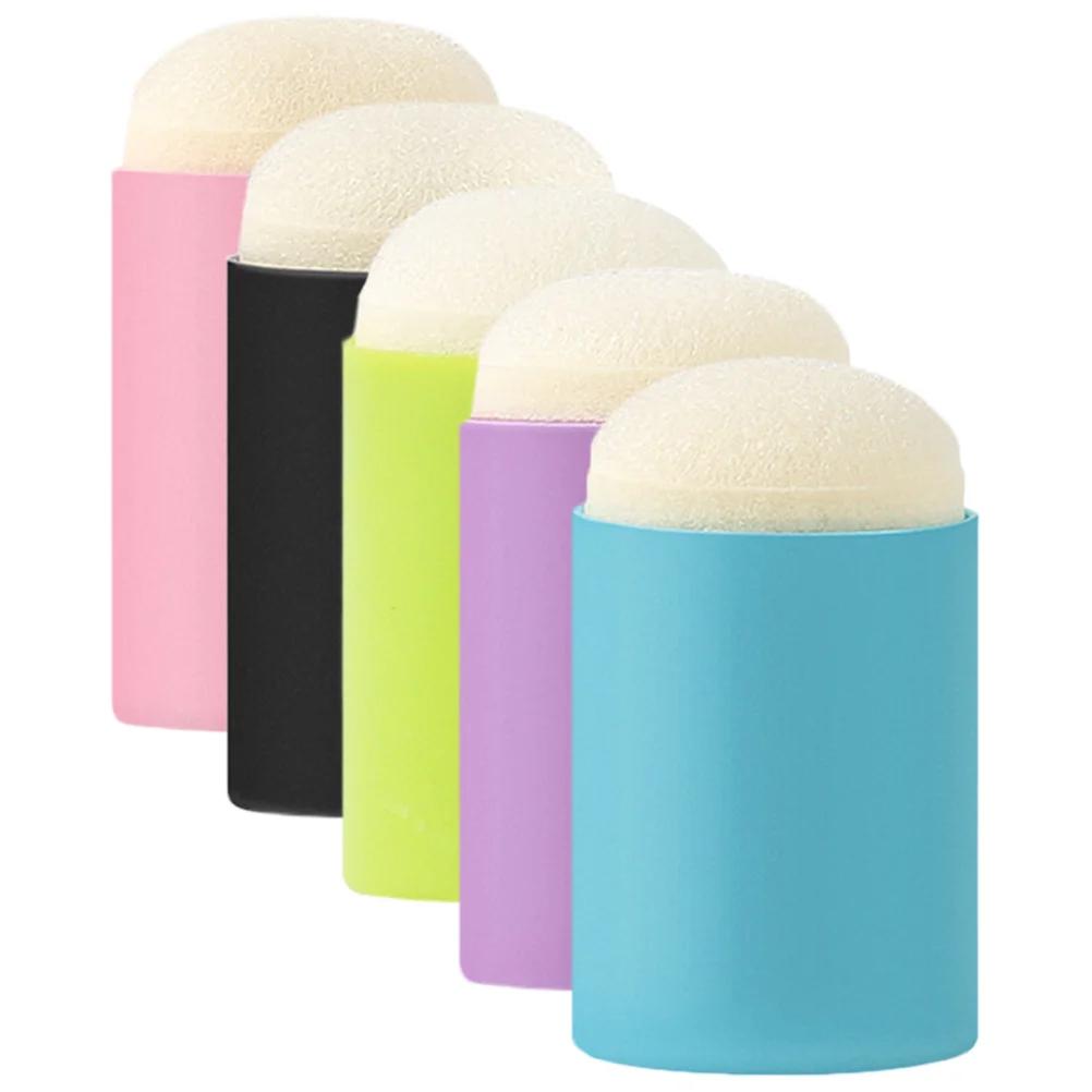 

5 Pcs Sponge Finger Stamping Draw Paint Sponges Tool Stamper Daubers for Crafting Graffiti Ink Blending