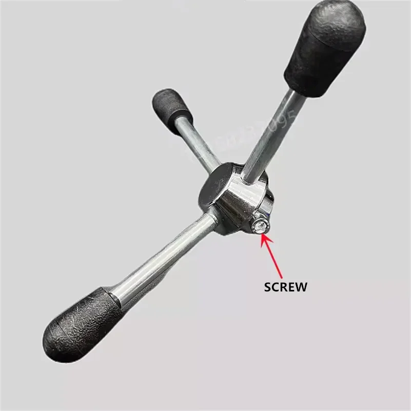 Butt Welding Machine Accessrioes Welder Pe Butt Fusion Assist Rod Manual Triangular Handwheel
