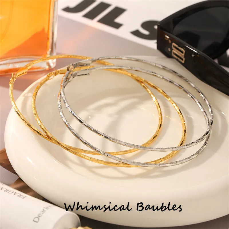 

Fashion High Quality Trendy Gold Plated Stainless Steel Earrings for Women Hypoallergenic Circle Twisted Hoop Earrings