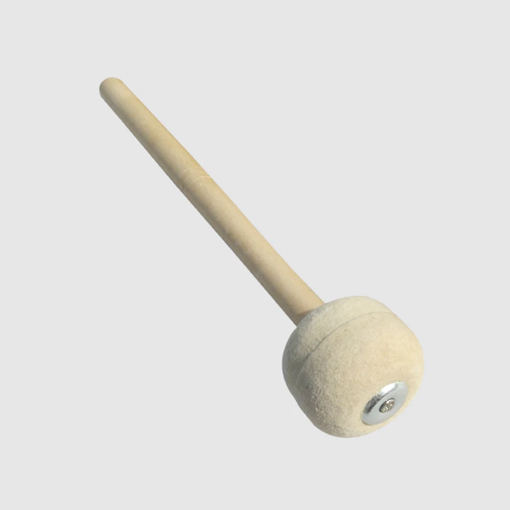 

1Pcs Snare Drum Felt Beater Wool Tip Maple Wood Handle Percussion Instrument Accessory Replacement Traditional Sound