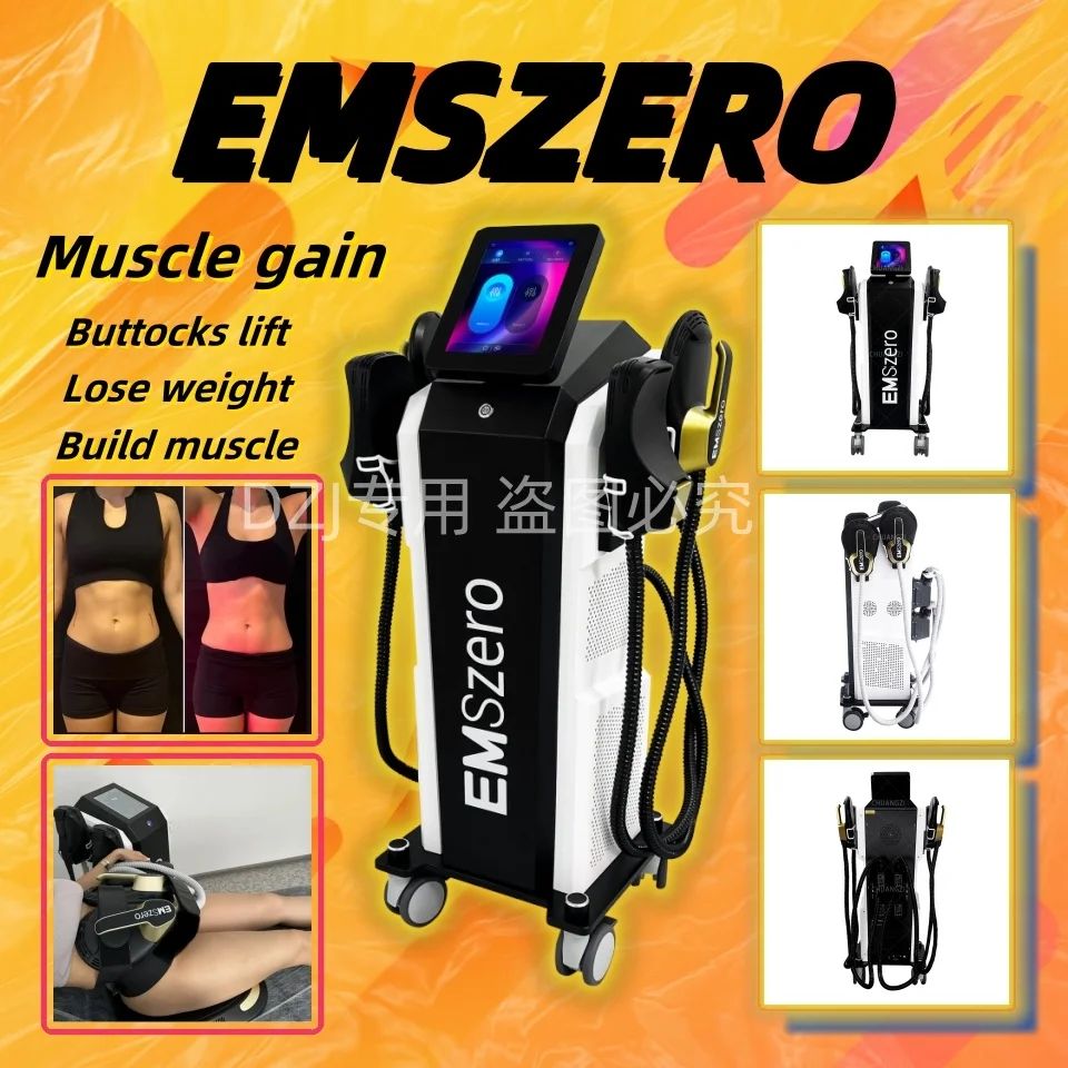 

EMSZERO Machines NEO RF EMS Electromagnetic Muscle Stimulator 2025 Professional Sculp 6500w 5 Handle Pelvic Girdle