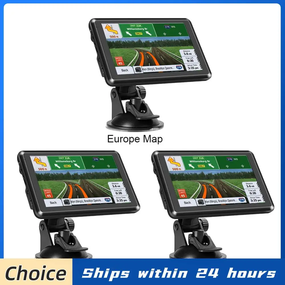 

5-дюймовый портативный навигатор с HD сенсорным экраном, автомобильный монитор, 256 МБ + 8 ГБ, голосовые напоминания, Mini USB, TF, карты ЕС, Австралии, Северной Америки, оповещение о превышении скорости