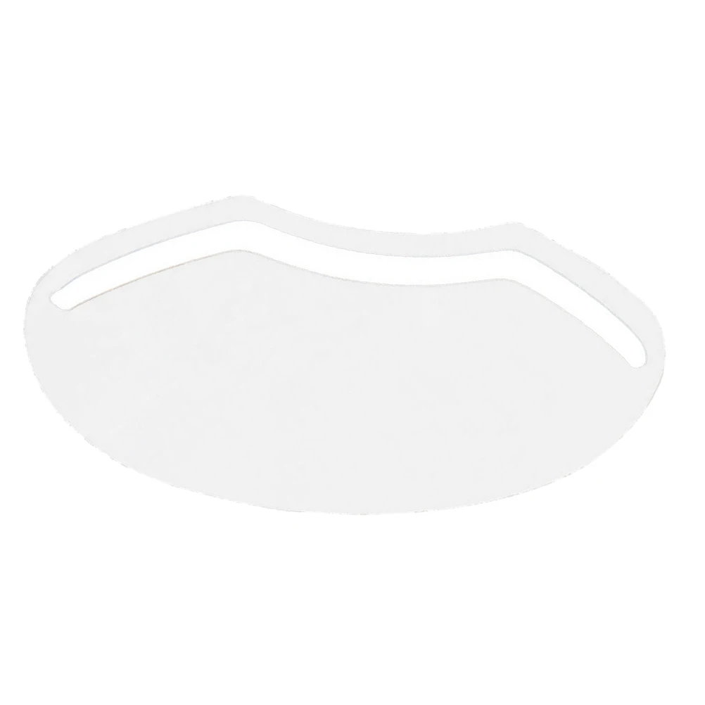 100 قطعة من ملصقات بانج، قناع وجه شفاف لصالونات التجميل، أداة حماية للشعر، رذاذ لا معجون لاصق بدون رائحة #2