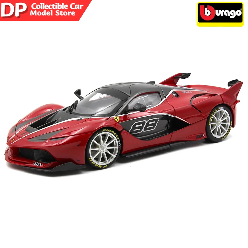 

1:18 Scale Ferrari Fxxk Evo Car Model Simulation Alloy Diecast Vehicle Car Model Collection Ornaments Gift Original by Bburago