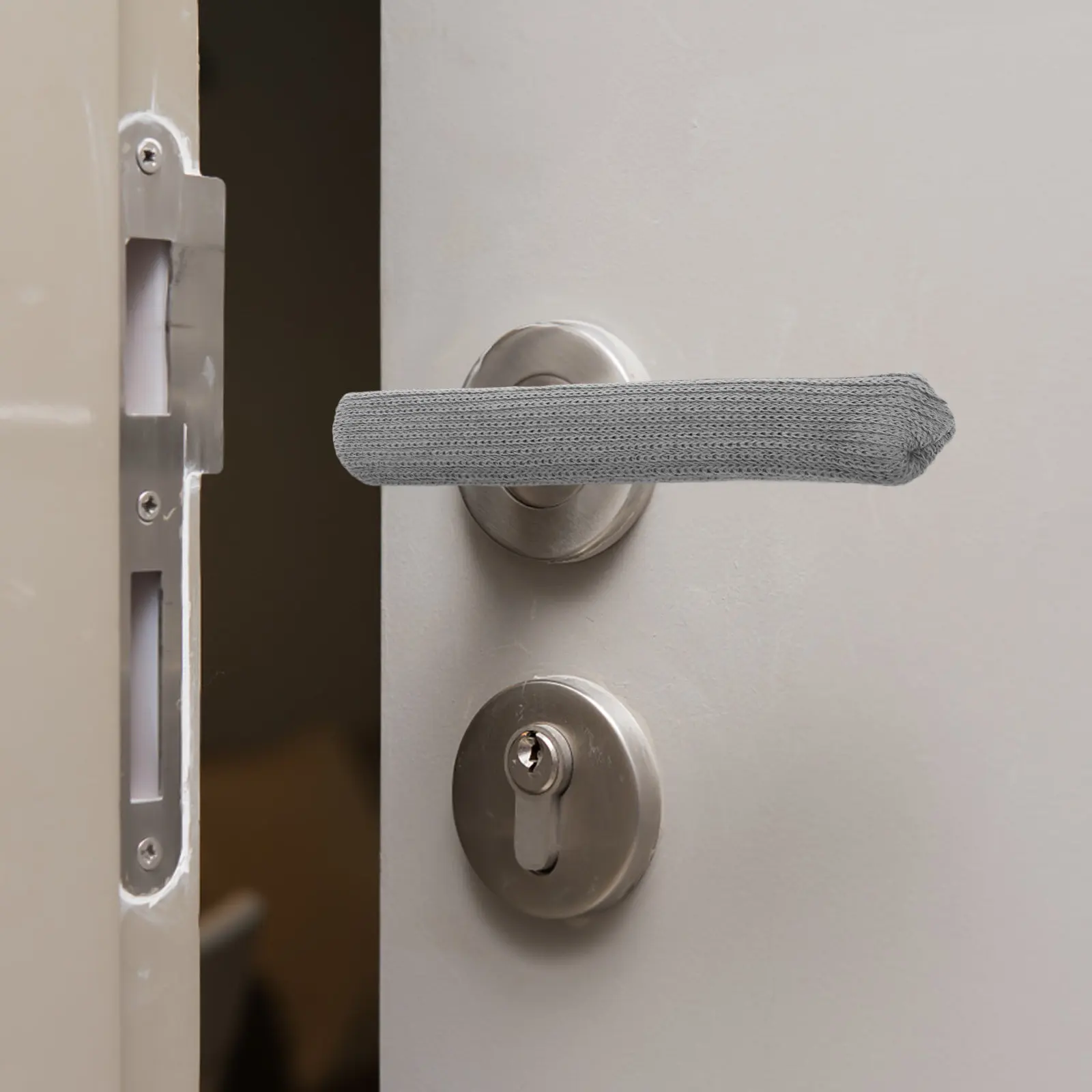 

4Pcs Door Handle Protector Cover for Kids Baby Home Cabinet Heat Cold Resistant Door Knob Cover Wrap