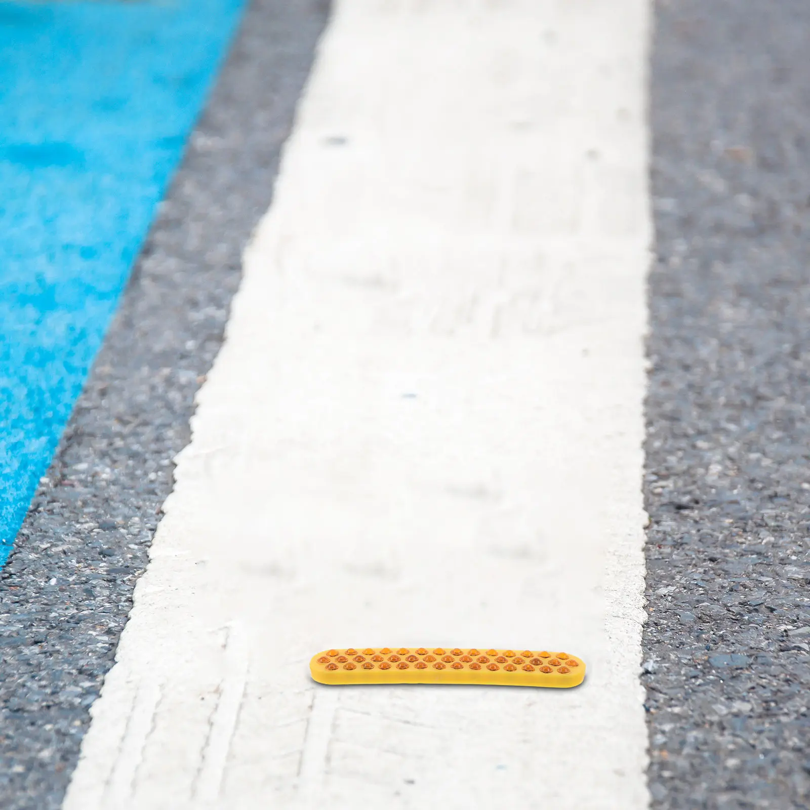 Reflective Road Stud Patch Strong Acrylic Adhesive All Weather Performance Road Surface Marker for Urban Traffic Control