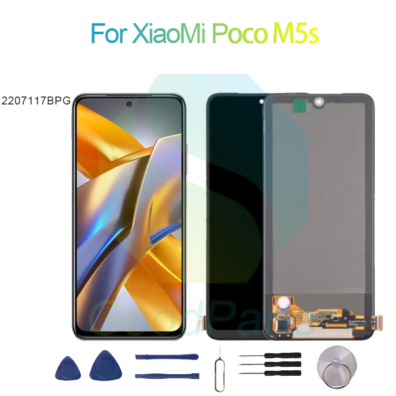 

For XiaoMi Poco M5s LCD Display Touch Screen Digitizer Assembly Replacement 6.43" 2207117BPG Poco M5s Screen Display LCD