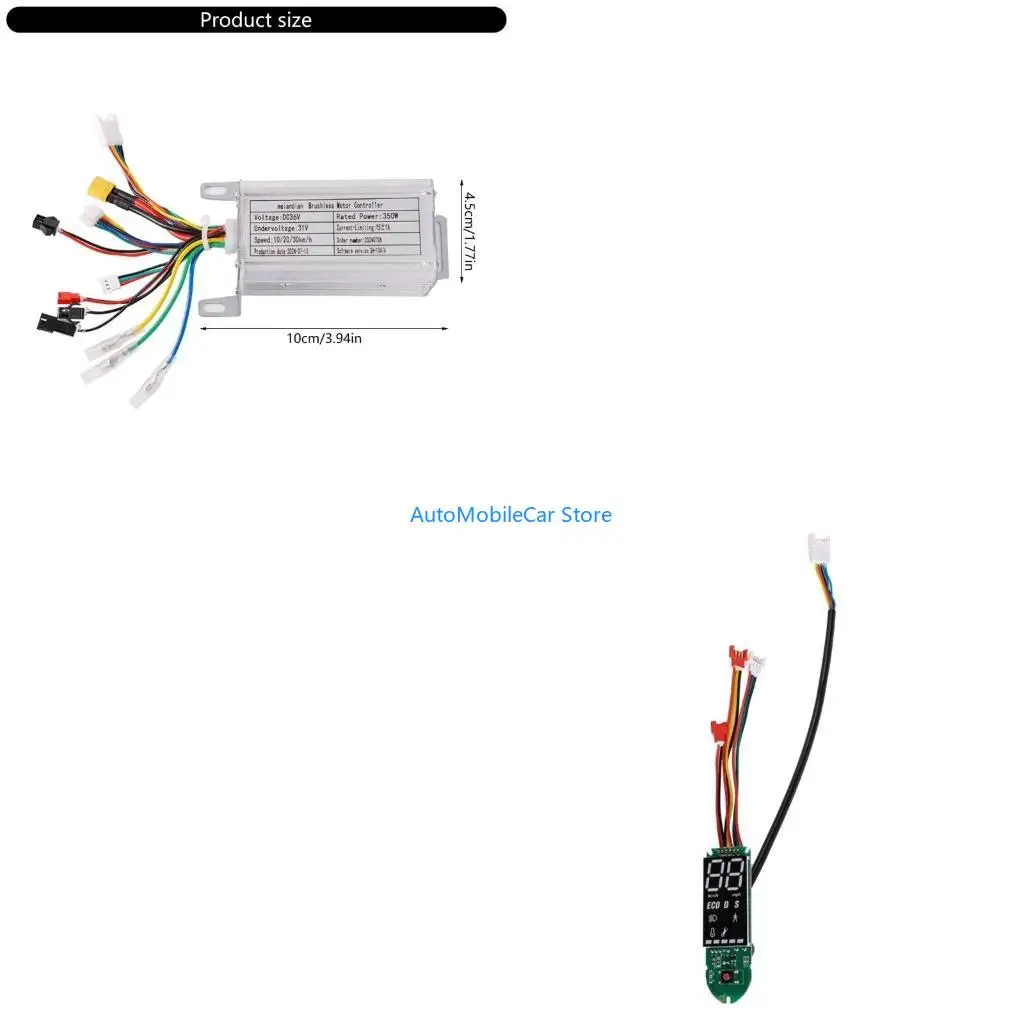 

G8TE High Performances Intelligent 36V 350W Scooter Scooter Scooter Scooter Controller включает в себя шнур для удлинительного и
