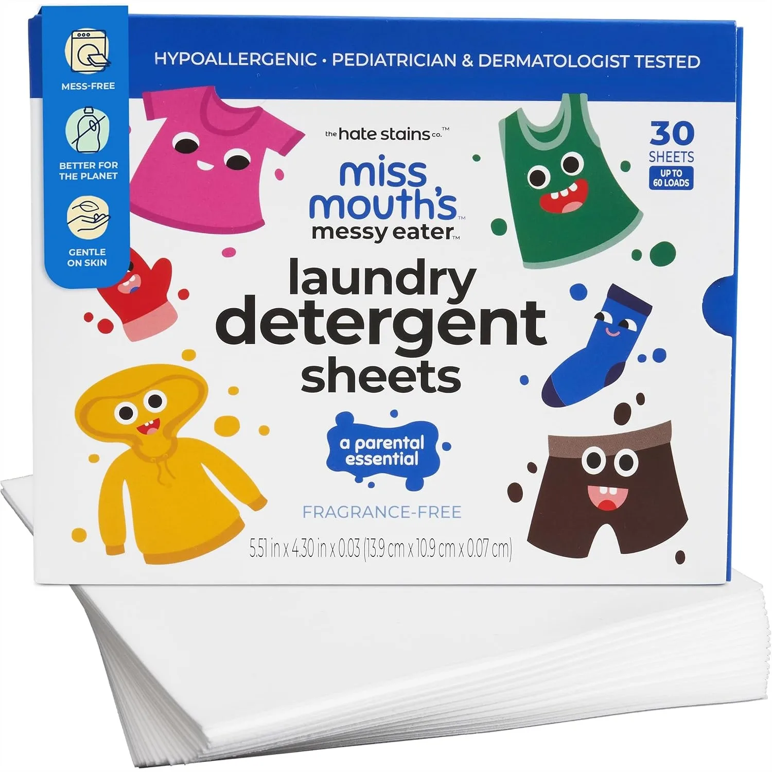 Sensitive-Skin Laundry Sheet Pack