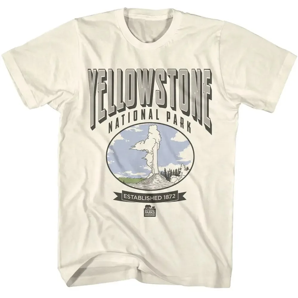 National Parks Yellowstone Est 1872 Natural Brands T Shirt