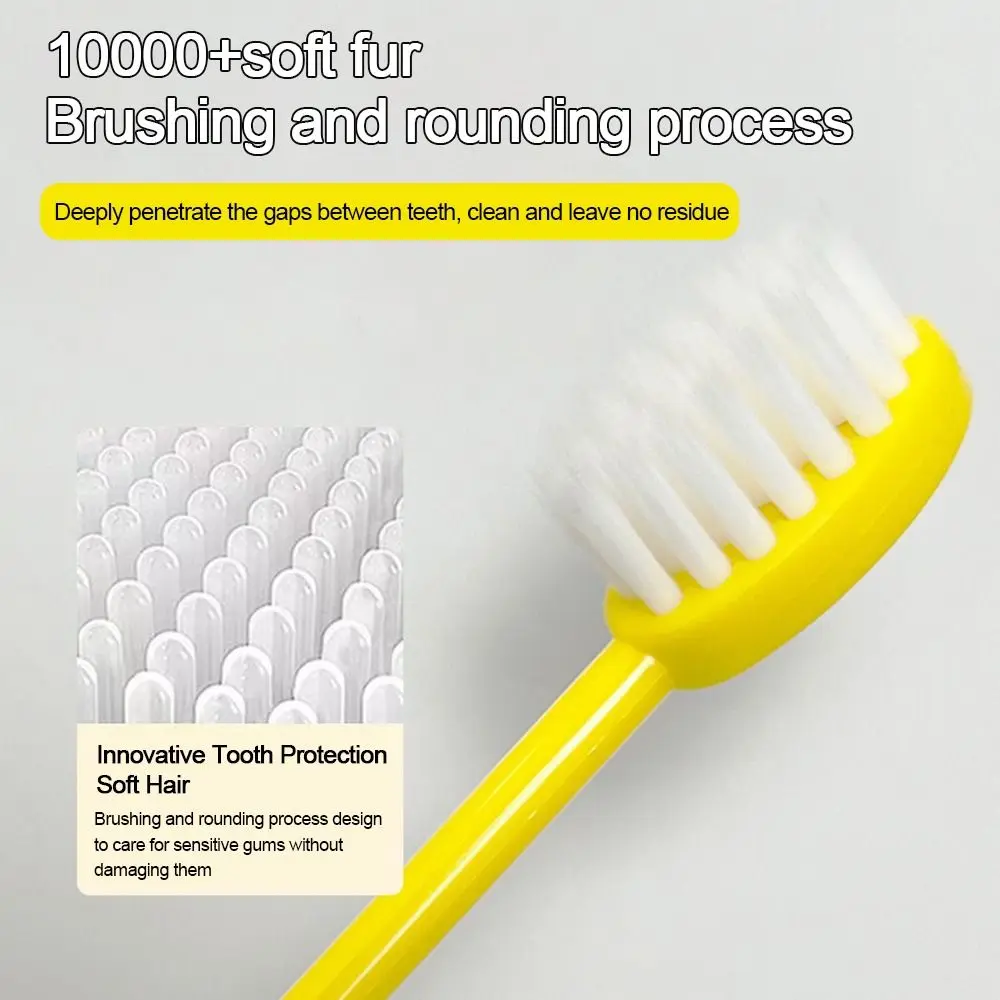 

Пластиковая складная зубная щетка, мини-удобная зубная щетка с мягкой щетиной, легкая чистка полости рта