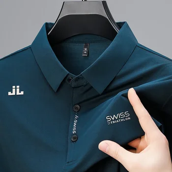 2026 New Men's Regular Fit Short Sleeve Polo Shirt Soft Comfortable Fabric Casual Sport Summer Fashion Top Tee
