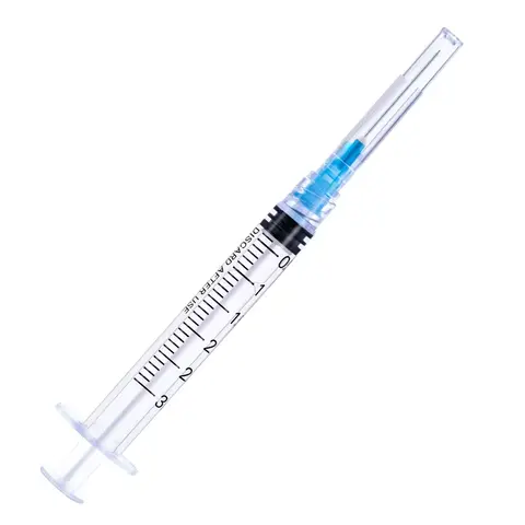 20/50pcs 3ml Luer Lock Veterinary Syringe with Disposable 23G 1inch Stainless Steel Needle Sterile For Pet Farm Animal