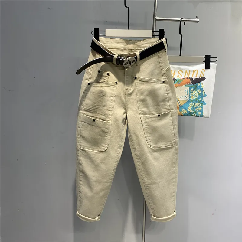 

Корейские черные свободные повседневные шаровары, осень 2024, модные женские винтажные брюки, женские однотонные брюки