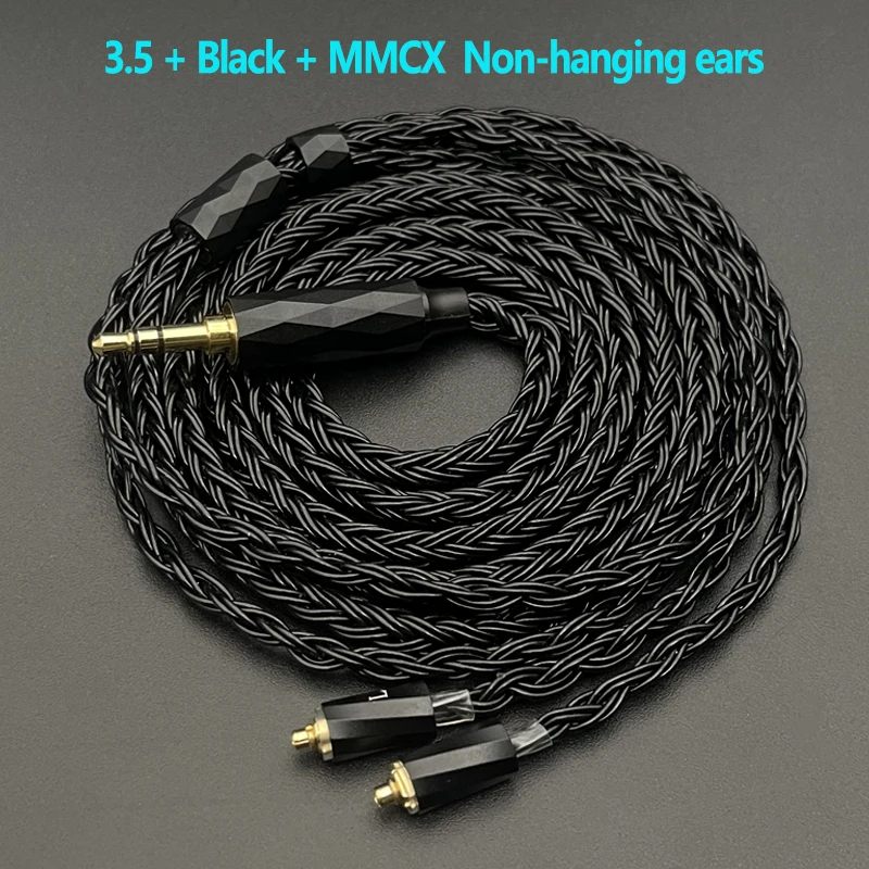 16 Core MMCX Connector Upgrade Copper Headphone Cable 3.5mm 4.4mm Balance Cable For SE215 535 846 GR09 N3AP