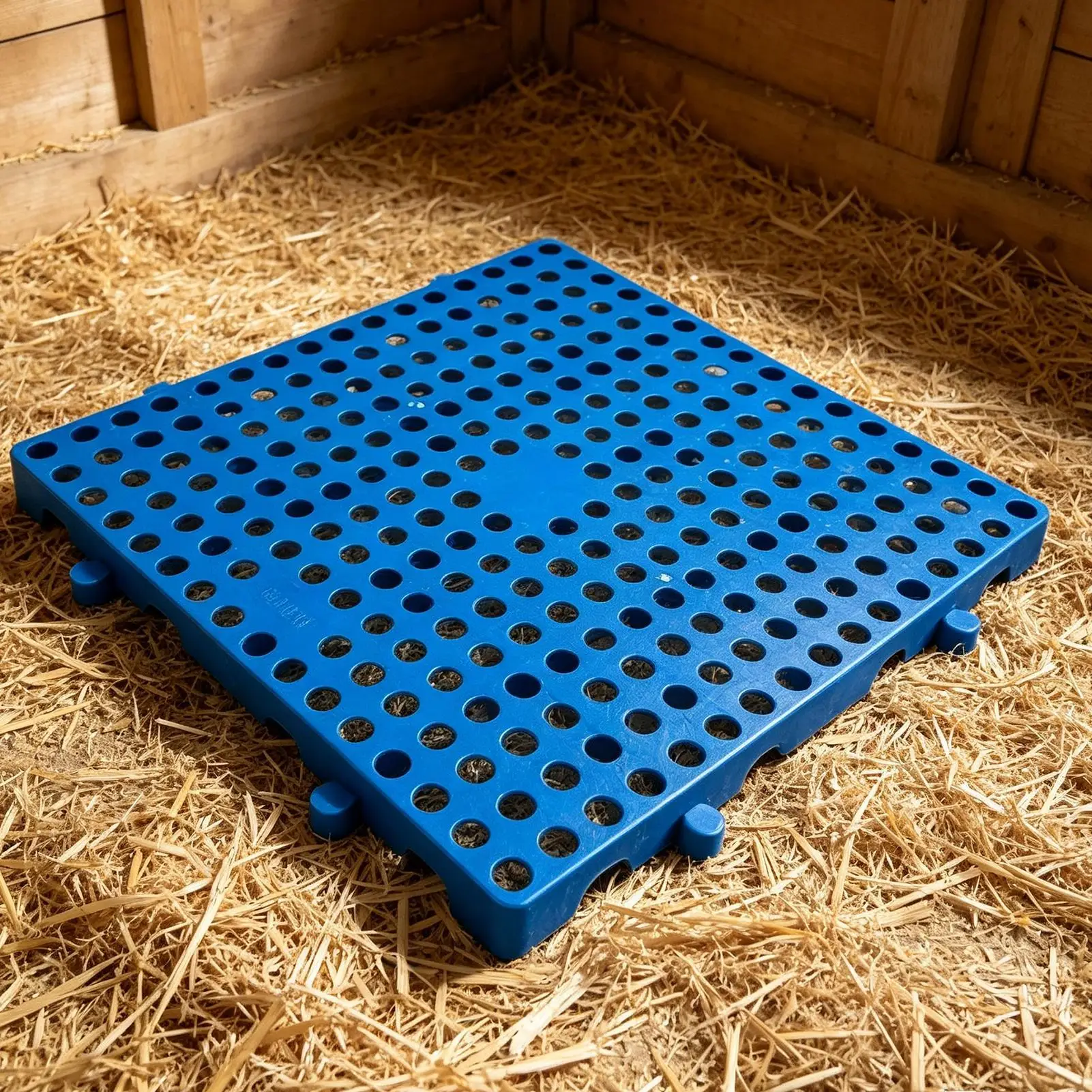 Outdoor Furniture Pads - 1枚入り養鶏場床マット、滑り止め連結式排水バリア、屋外庭園パティオポーチ用鶏小屋歩行マット