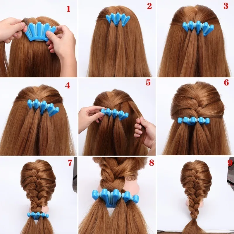 Charming French Style 1pcs Women Girls DIY Sponge Hair Braider Plait Hair Twist Braiding Tool Hair Styling Tools Braid Hair