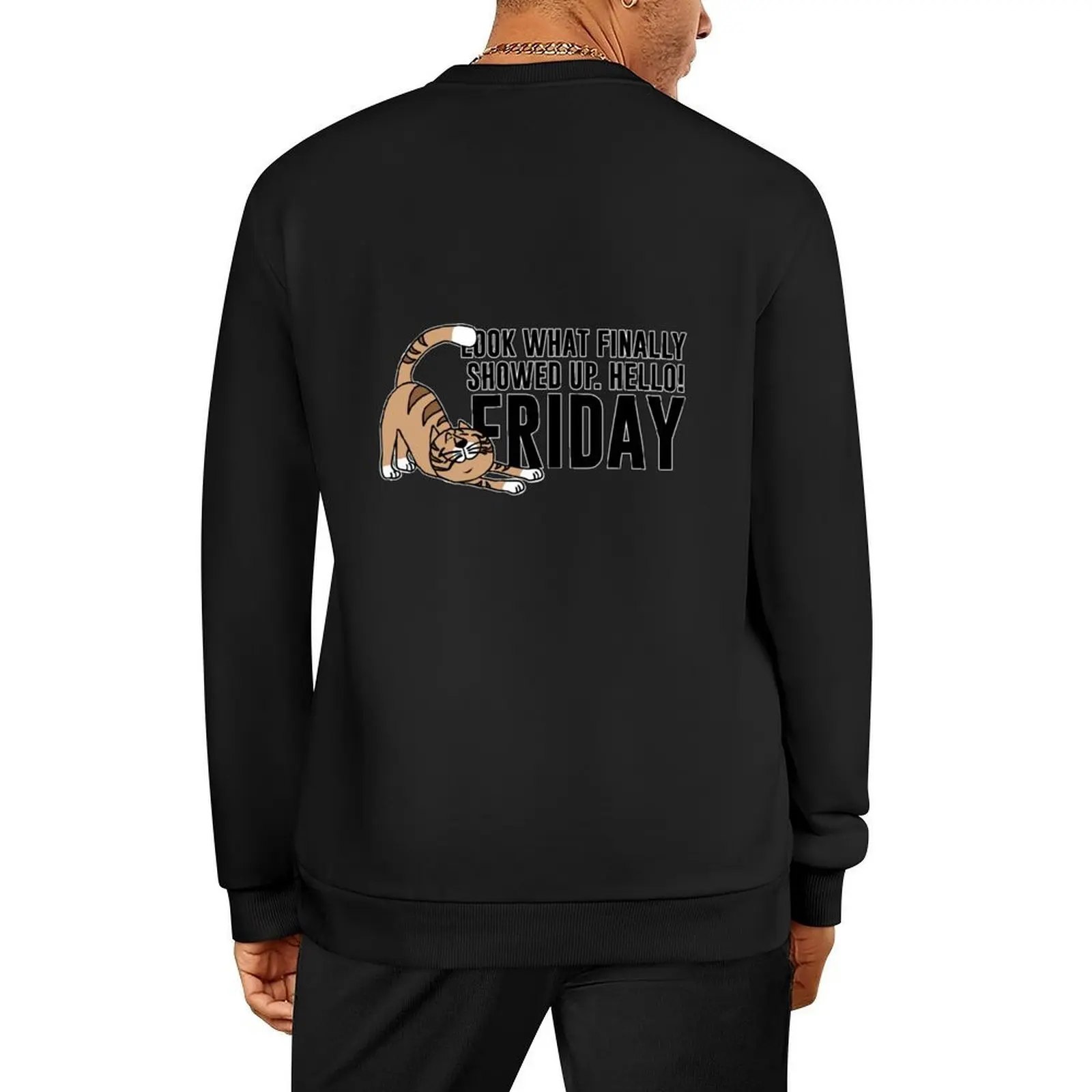 

Look what finally showed up. Hello! Friday. Pullover men's clothes autumn new products men's coat new sweatshirts