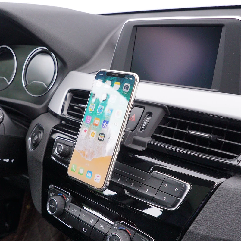 Magnetische Autotelefonhalterung GPS-Halterung Air Vent Halterung Handyständer Clip für BMW X1 X2 F39 F48 F49 2016-2021 – Detail 3