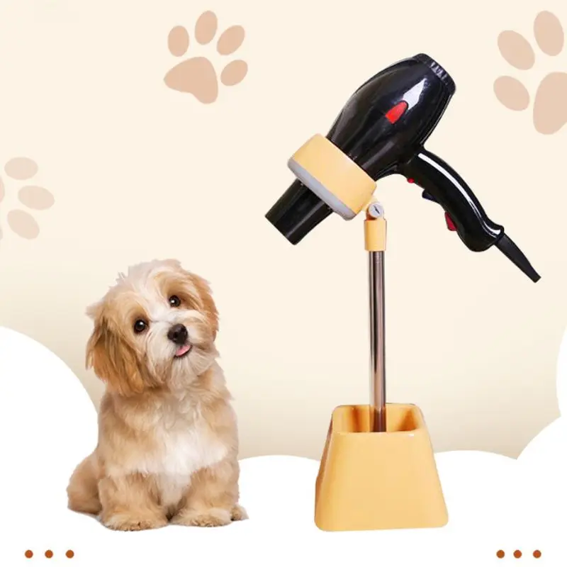 Pet Hair Dryer Stand, Fixed Bracket, Dog Grooming Dryer Support, 180 Degree Rotatable, Dog Accessories, Pet Care