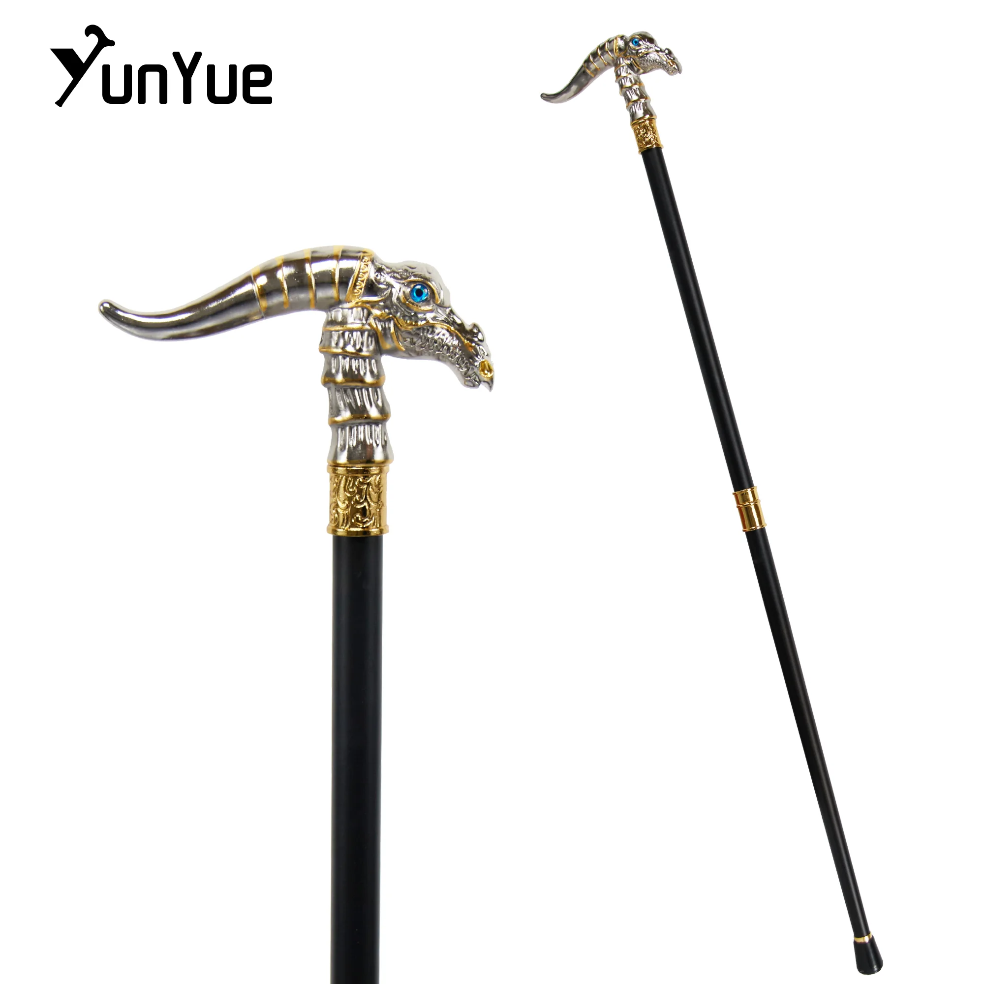 

Динозавры, модные металлические трости, реквизит для косплея, вечерние декоративные трости, джентльменская элегантная художественная коллекция, трость