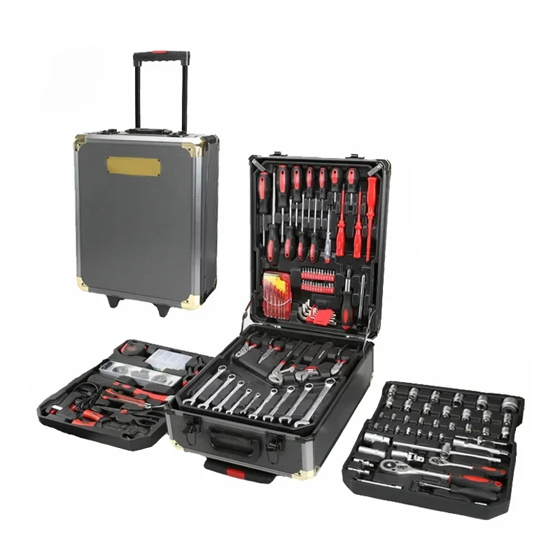 Hot Sale 186 pcs Professional Car Repairing Ratchet Wrench Tools Set Box