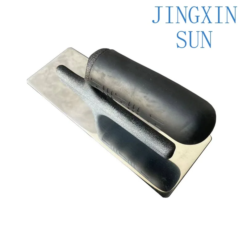Glitter Silver High Quality Stainless Steel Plastering Trowel Tool Plaster Trowel Finish Plaster Trowel Construction Tools