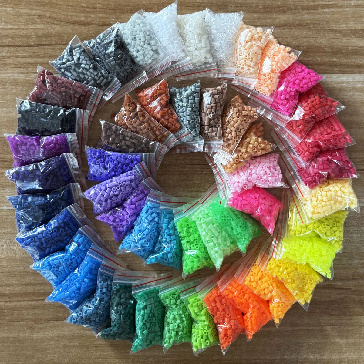 5MM 10000pcs 3D Hama Beads Pixel Puzzle Iron Beads for kids Perler Hama Beads Diy High Quality Handmade Gift toy Fuse Beads