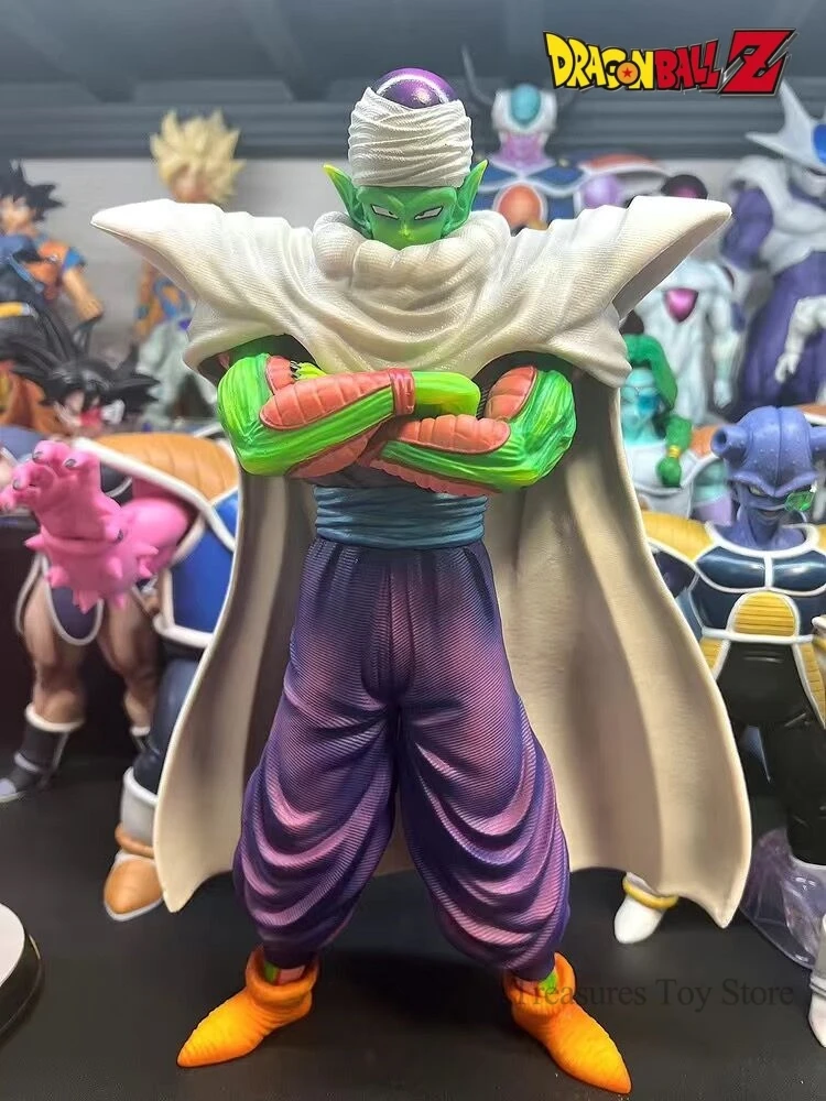 

32cm Dragon Ball Z Anime Figure Piccolo Cloak Piccolo Figurine Pvc Action Figures Gk Statue Collection Model Toy Kids Gifts