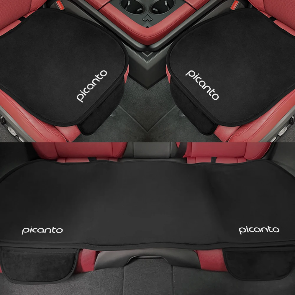 Car Front & Rear Seat Cover Pad Cushion Set Car Accessories For Kia Picanto Morning GT-Line X-Line 2017 2016 2015 2014 X-Line