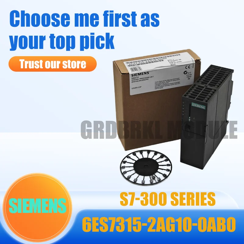 Brand New Original SIEMENS  6ES7315-2AG10-0AB0 6ES7 315-2AG10-0AB0  S7-300 PLC Controller Module