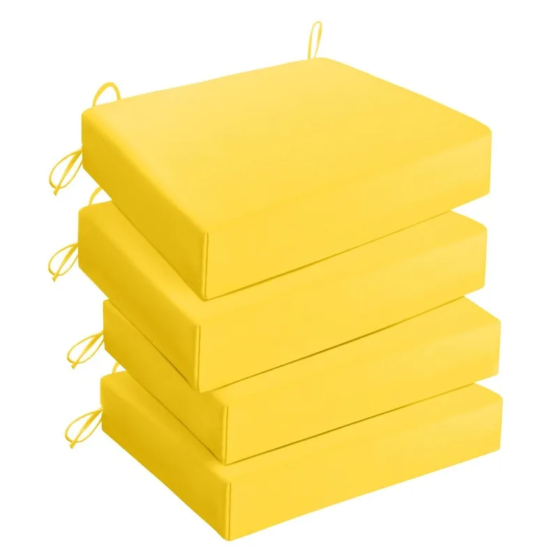 

Outdoor chair cushion, waterproof garden cushion with lace, seat cushion sponge