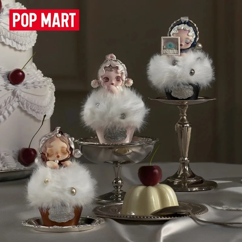 

Оригинальная серия обеденных столов POPMART SKULLPANDA, ароматические подвесные украшения, глухие коробки, модные и модные украшения, подарок