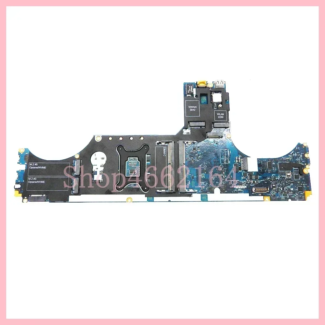 LA-H281P With E-2276M CPU Notebook Mainboard For Dell Precision 7740 7750 Laptop Motherboard CN-0MPVGK 100% Tested OK