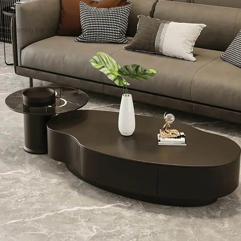 

Drawer Unique Coffee Table Storage Decorations Nordic Designer Coffee Table Modern Luxury Table De Salon Basse Nordic Furniture