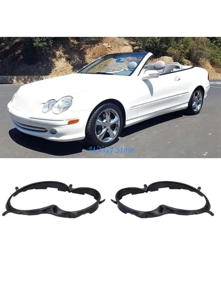 

37JE 1 Pair Headlight Sealing Strips 2098260191 2098260291 for W209 CLK200 CLK320