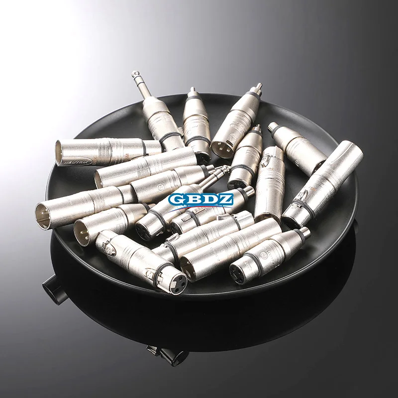 NA3FF NA3MM 3-core XLR Audio Conversion Plug Male/Female To Male/Female Audio Adapter Connector For Microphone balanced Speaker