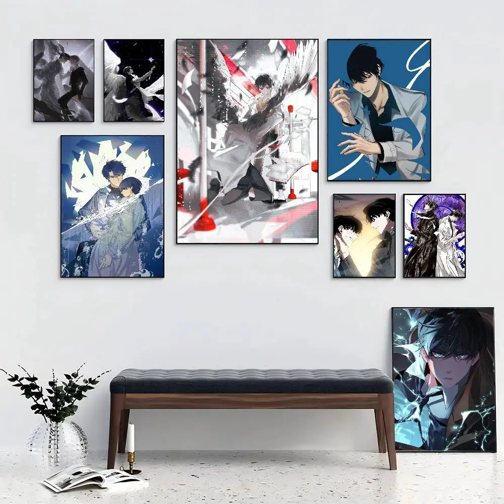 Anime Omnisciente R-reader V-viewpoint Posters Living Room Bar Cafe Quality Canvas Vintage Style Comics Painting Art Home Wall