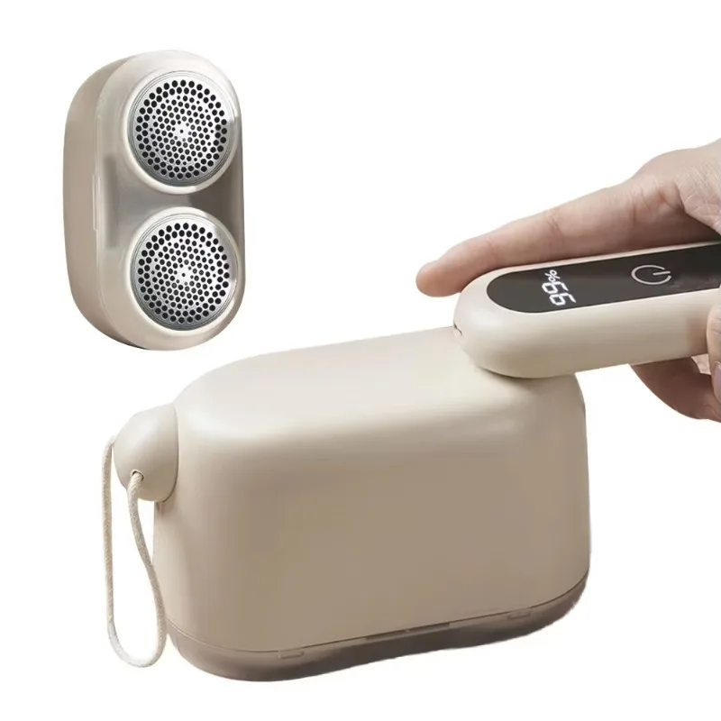 

Усовершенствованный электрический прибор для удаления катышков с двойным наконечником и LED-дисплеем для одежды